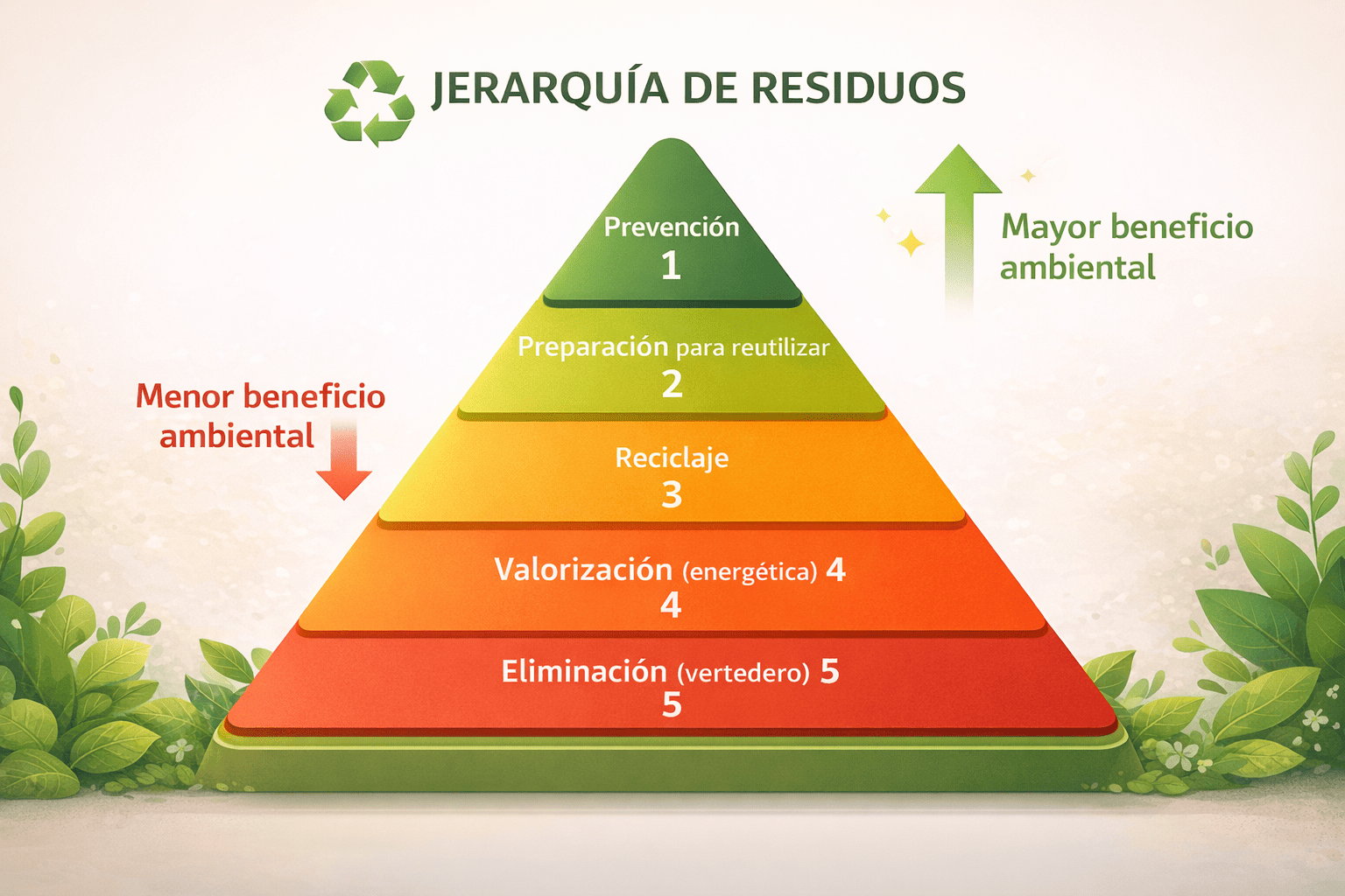 Pirámide del Reciclaje